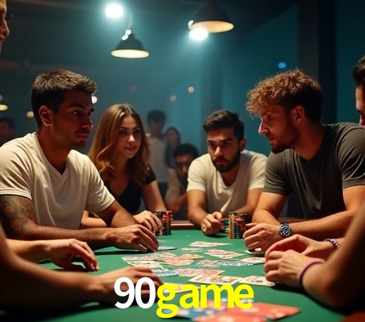 Interface moderna da plataforma 90game